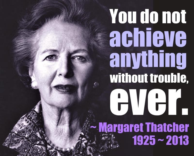 Margaret Thatcher Quotes About Winning GSLAI